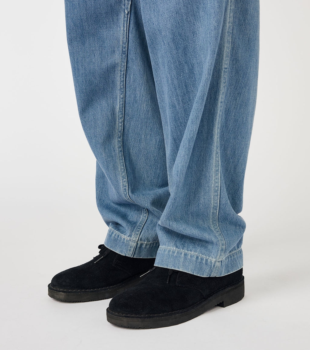 Wide Denim Pants