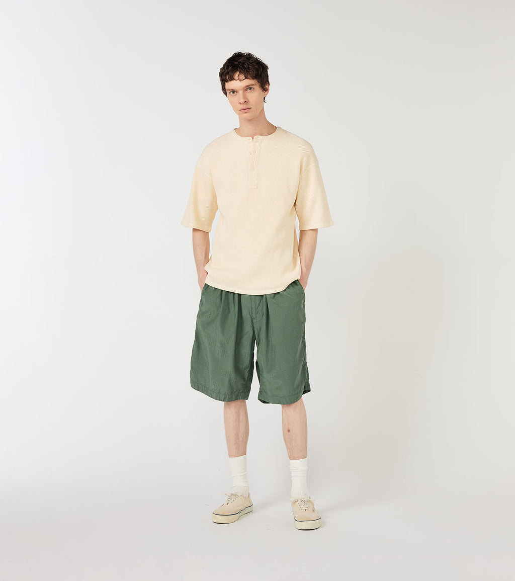 Henry Neck Thermal Sweat Tee