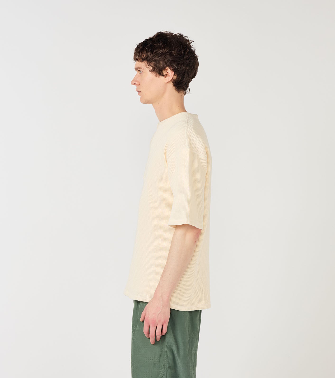 Henry Neck Thermal Sweat Tee