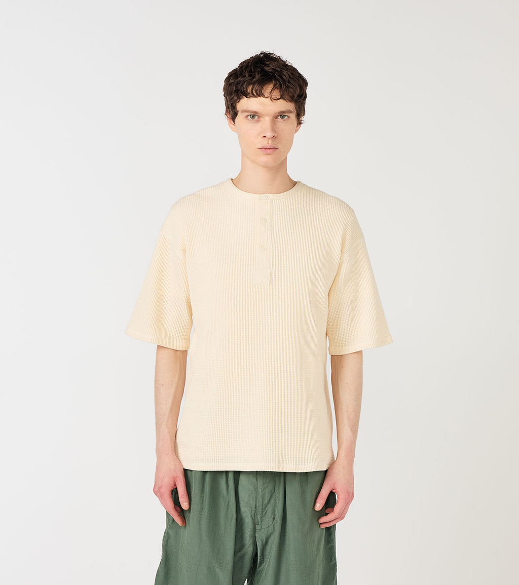 Henry Neck Thermal Sweat Tee