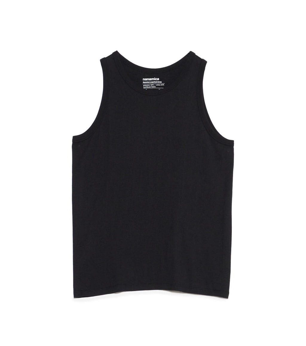 nanamica Loopwheel COOLMAX Jersey Tank - K(Black)