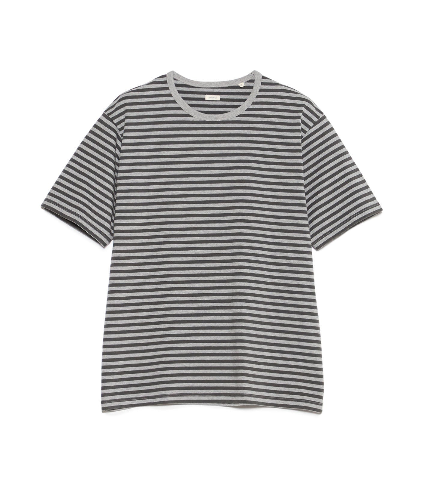 COOLMAX Stripe Jersey Tee - ZH(Mix Gray x Gray)