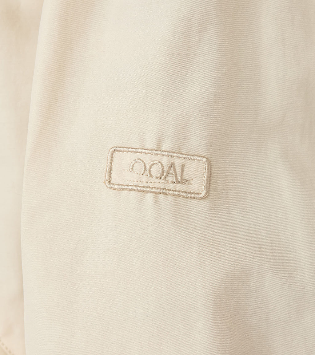 Nylon Twill Hooded Jacket