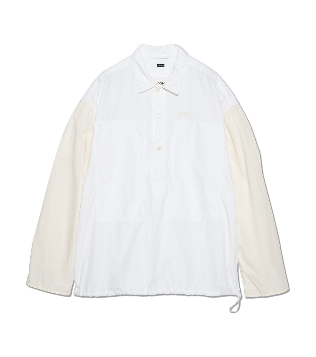 Pullover Shirt Jacket - OW(Off White)