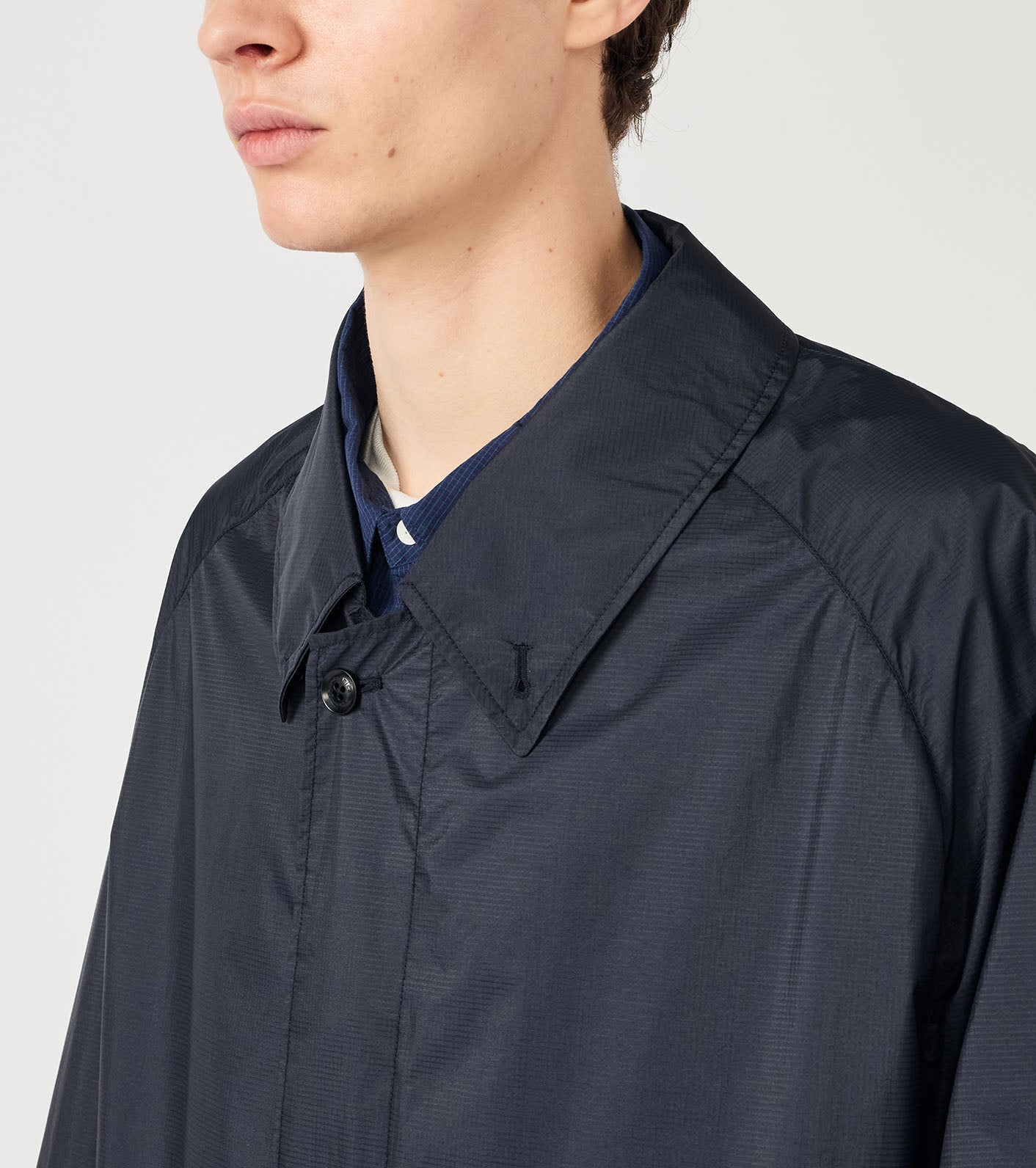 Packable Balmacaan Coat