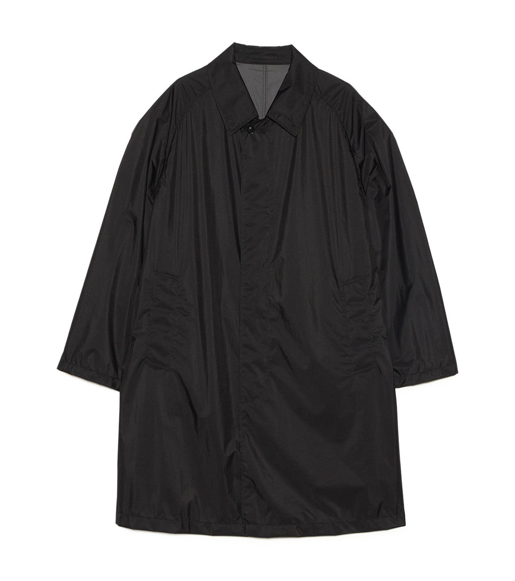 Packable Balmacaan Coat - K(Black)