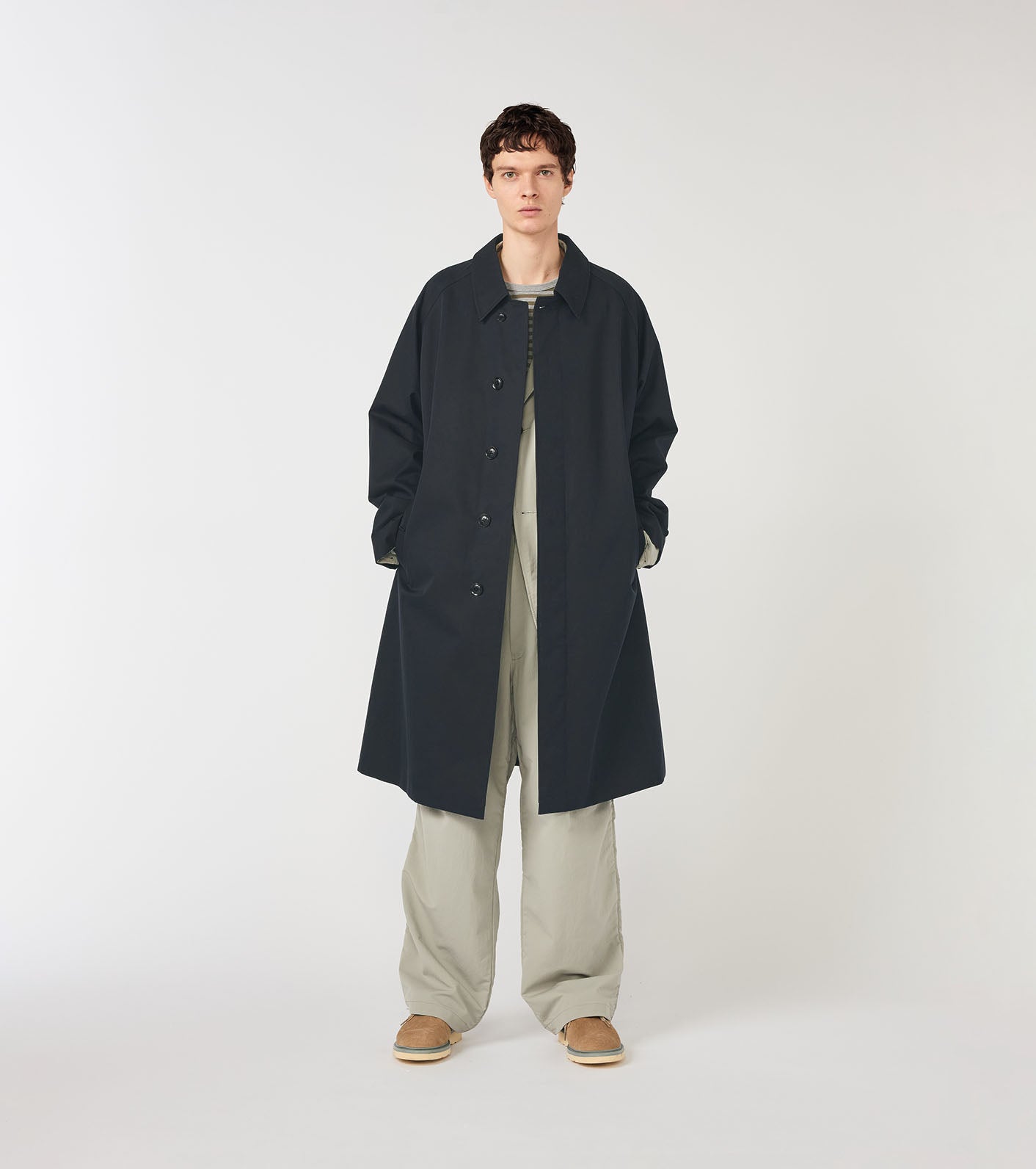 2L Cotton GORE-TEX Balmacaan Coat