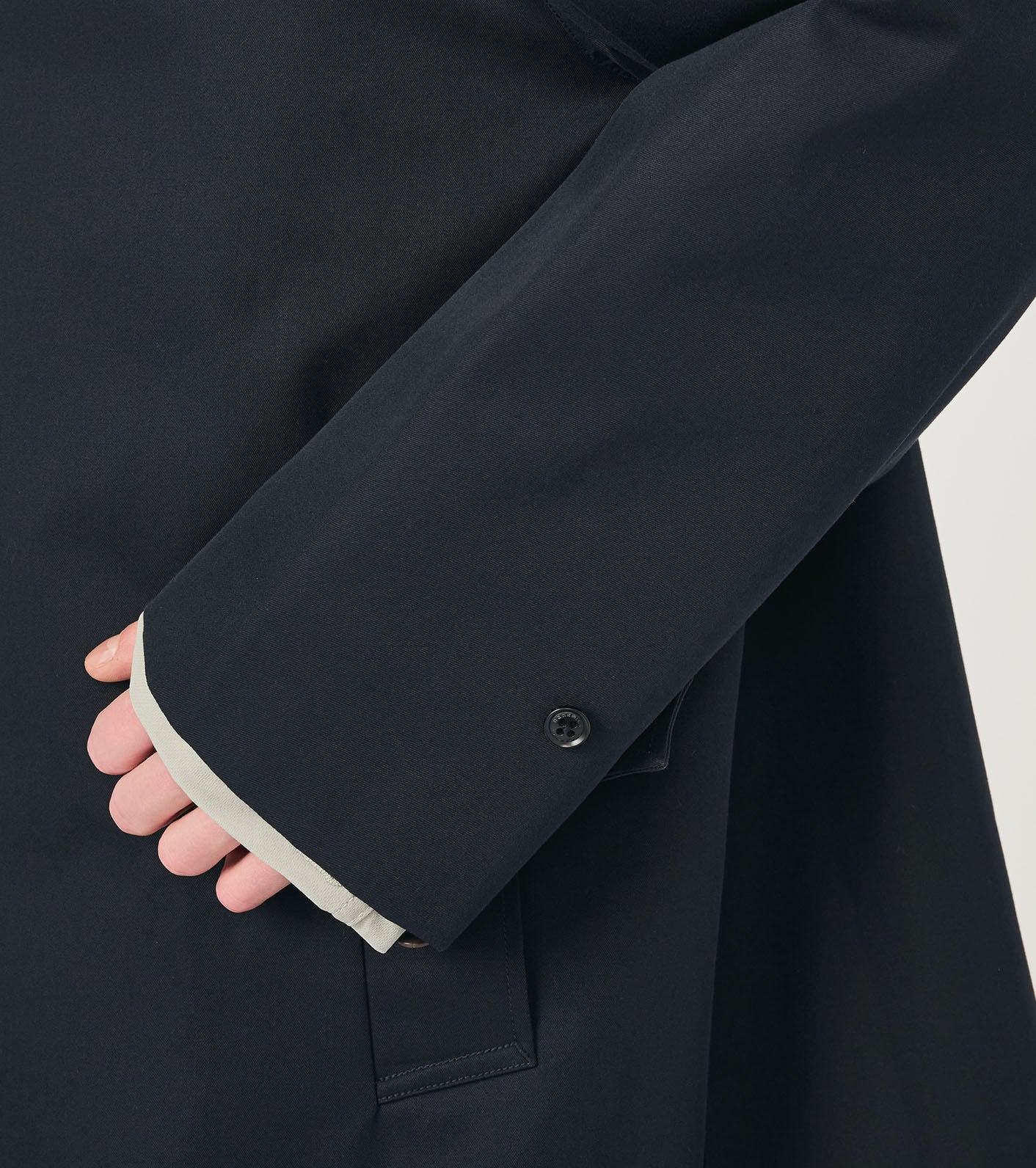 2L Cotton GORE-TEX Balmacaan Coat