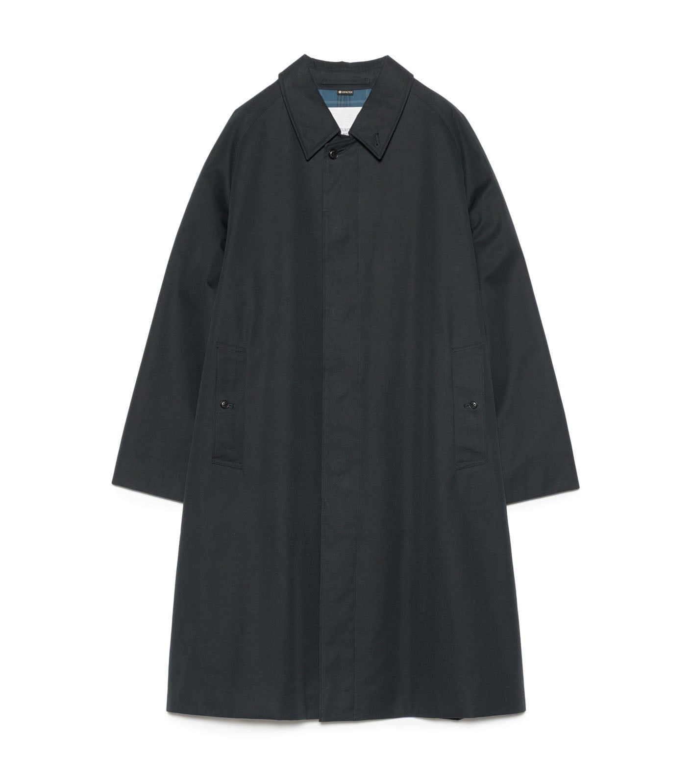 2L Cotton GORE-TEX Balmacaan Coat - N(Navy)