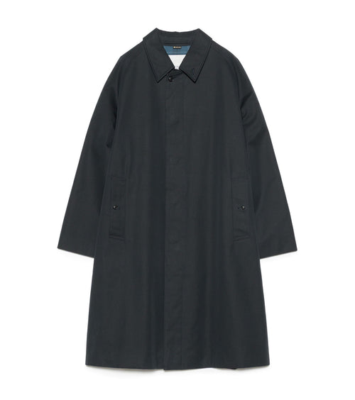 2L Cotton GORE-TEX Balmacaan Coat - N(Navy)