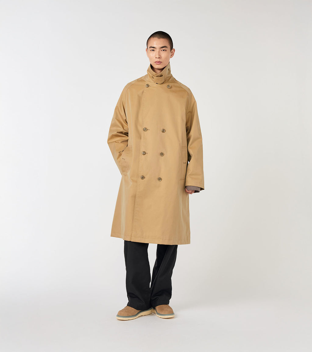 2L Cotton GORE-TEX Double Breasted Coat