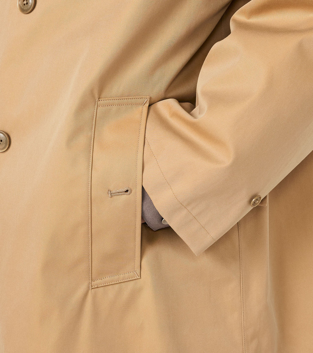 2L Cotton GORE-TEX Double Breasted Coat