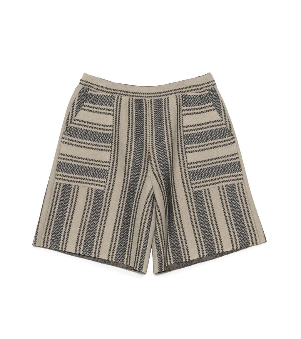 Knit Shorts - CH(Charcoal)