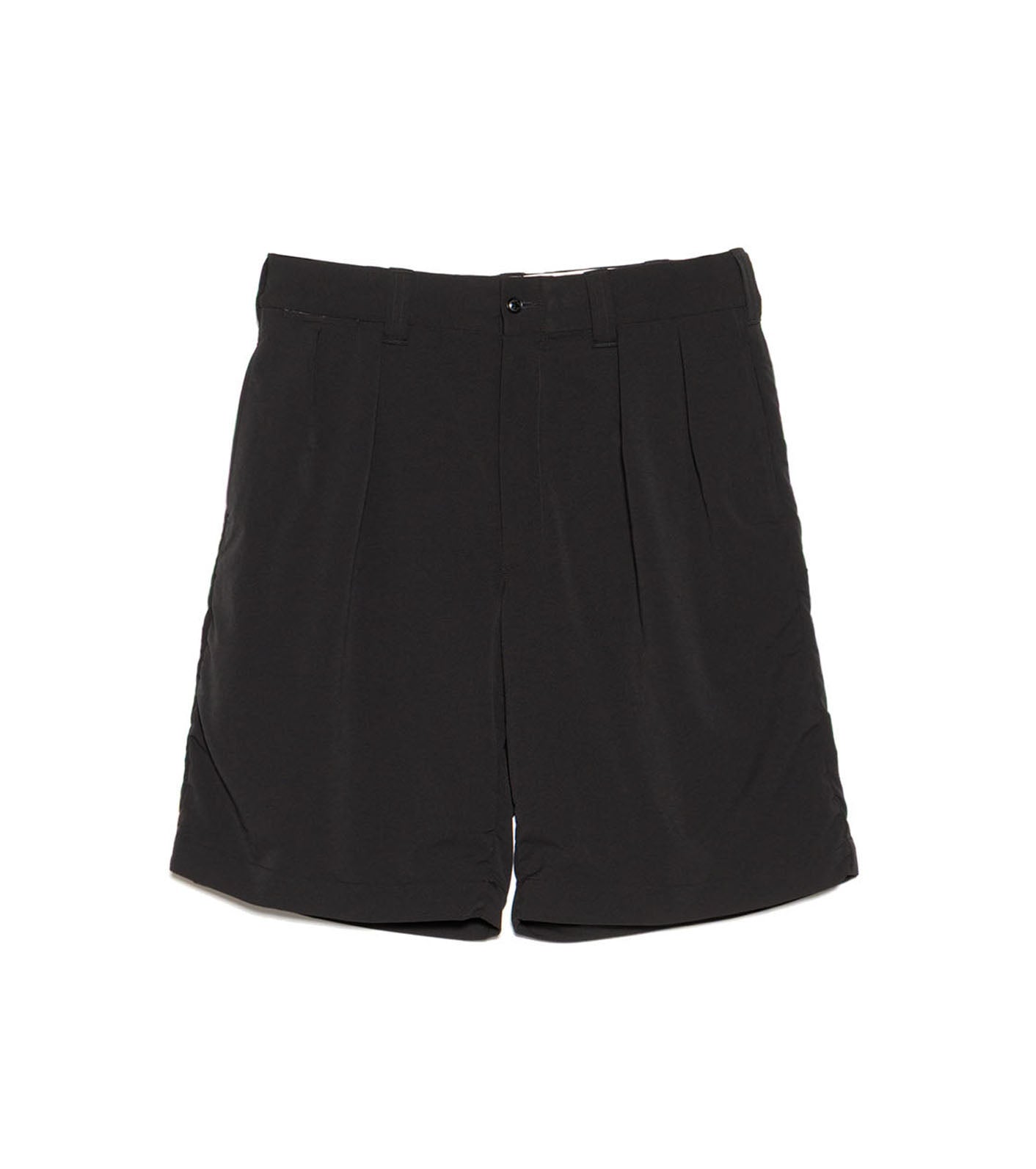 ALPHADRY Double Pleat Shorts - K(Black)
