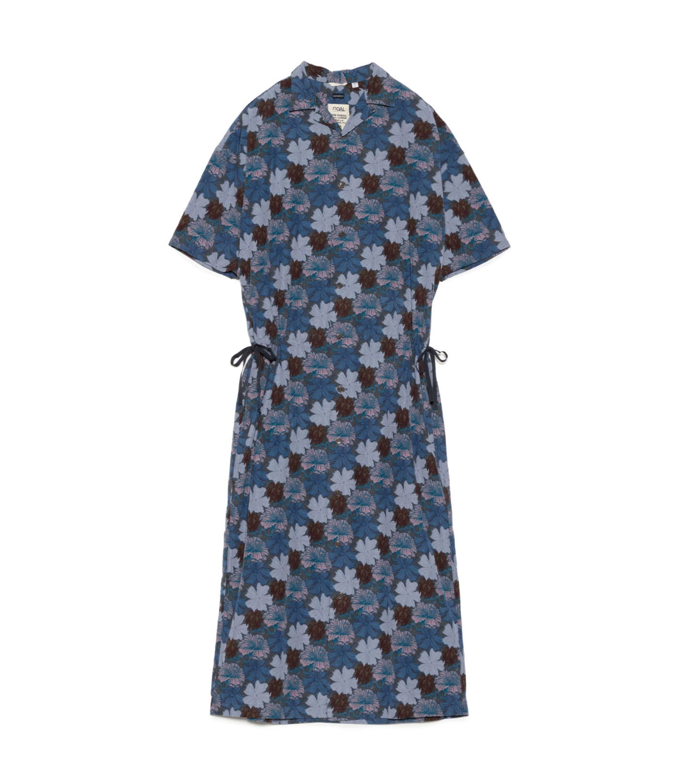 NANALOHA Shirt Dress - N(Navy)