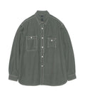 Regular Collar Chambray Shirt - H(Gray)