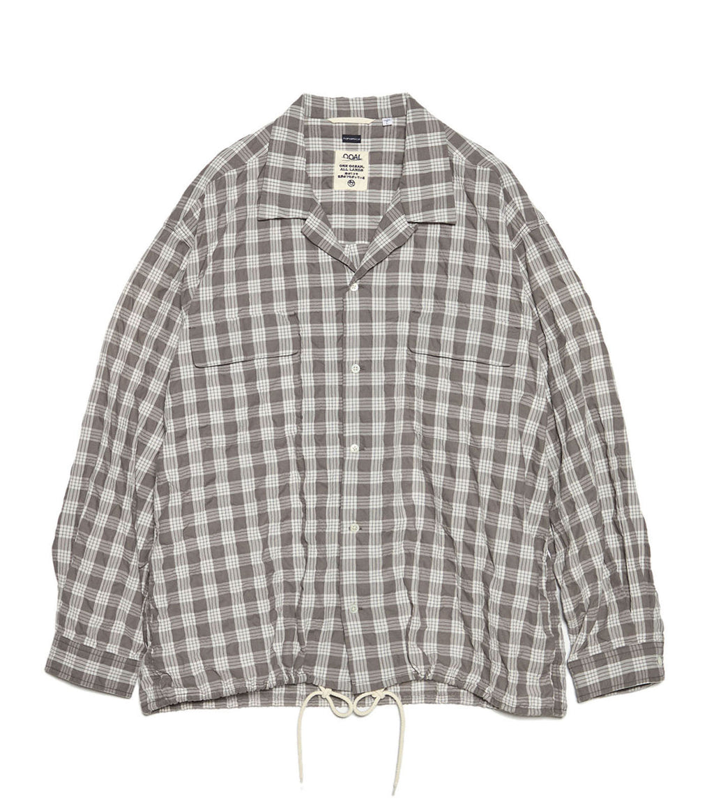 Palaka Check Shirt - H(Gray)