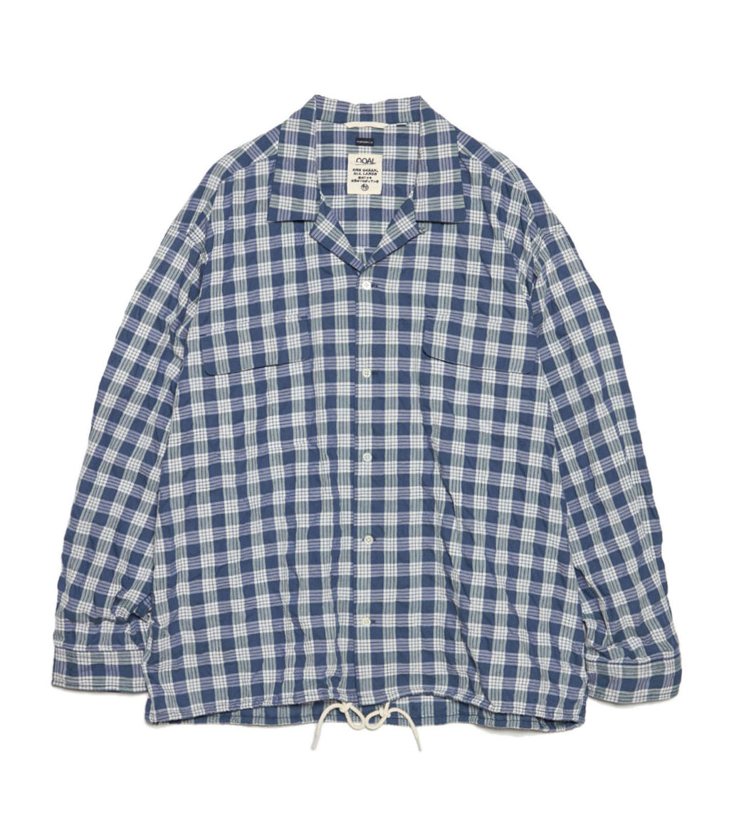 Palaka Check Shirt - N(Navy)