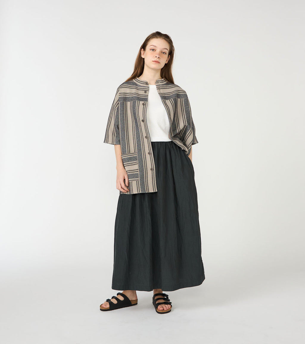 S/S Knit Shirt Jacket