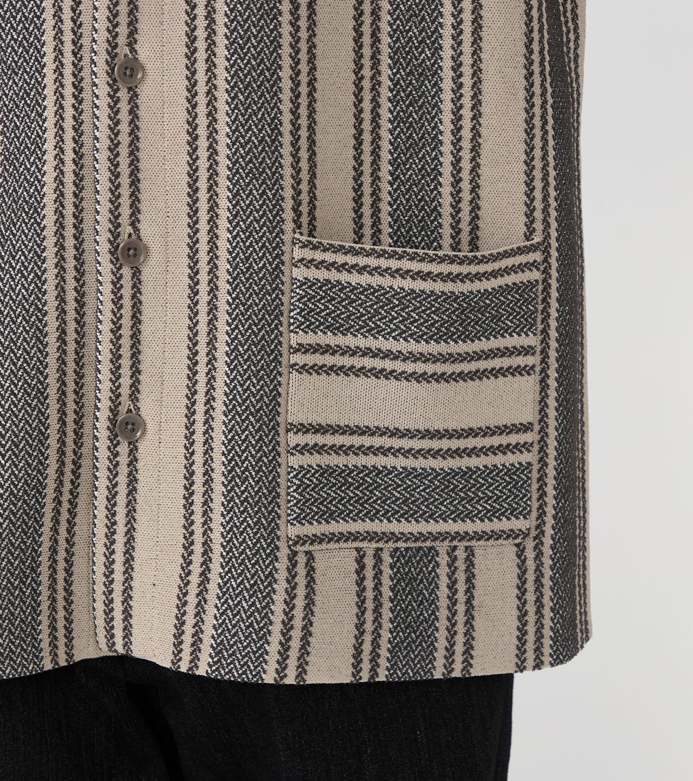 S/S Knit Shirt Jacket