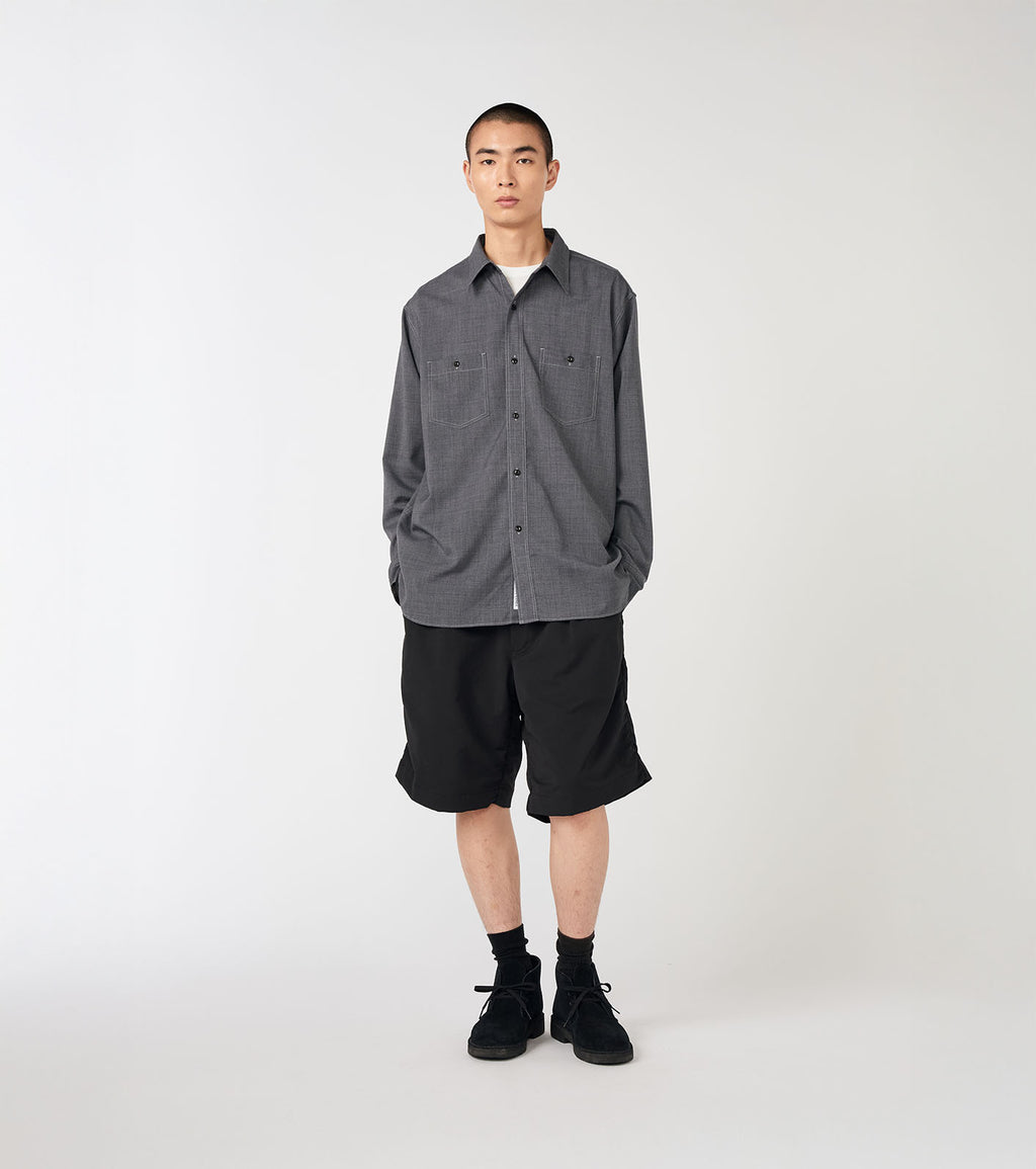 Polyester Wool Field Shirt