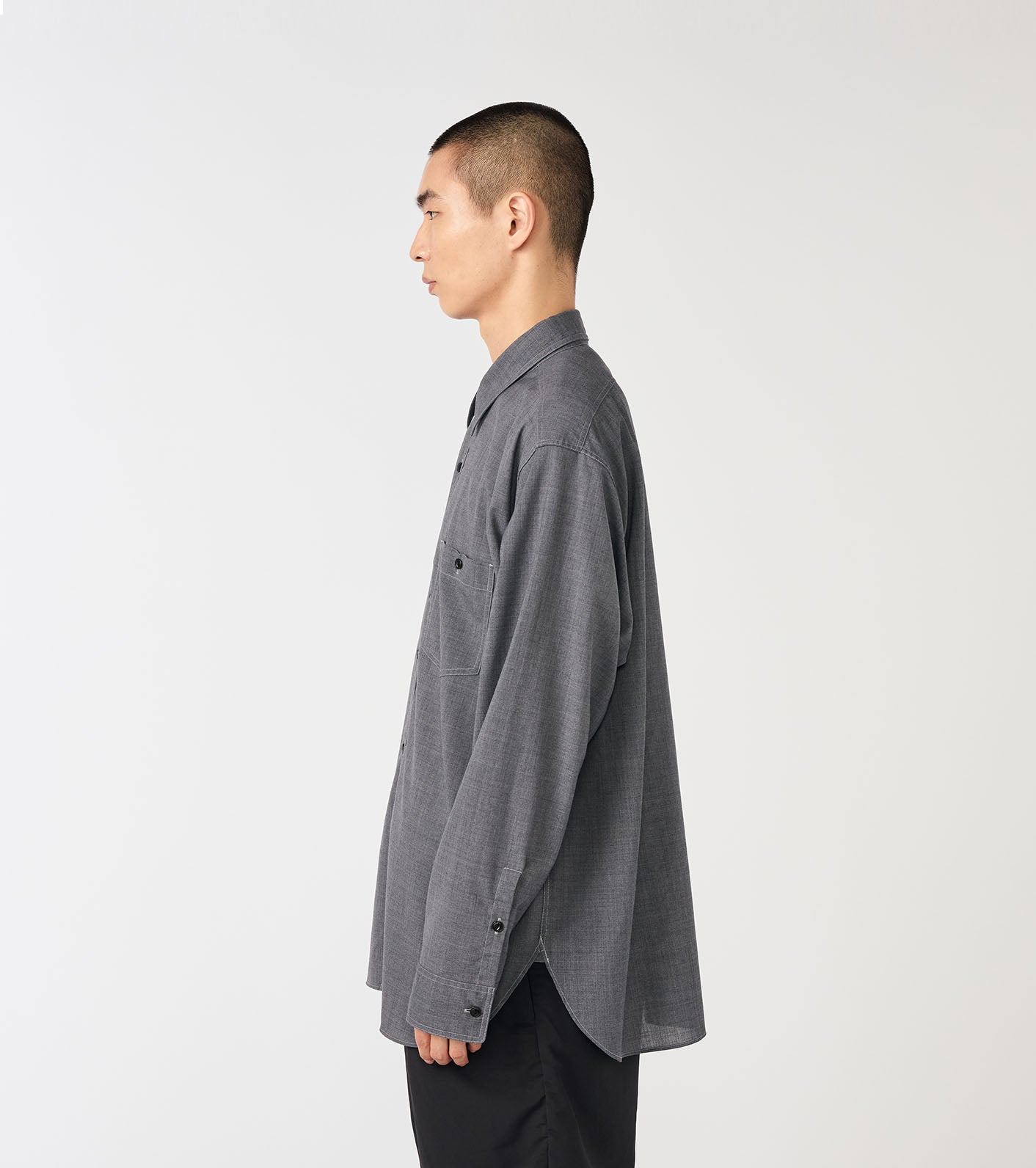 Polyester Wool Field Shirt