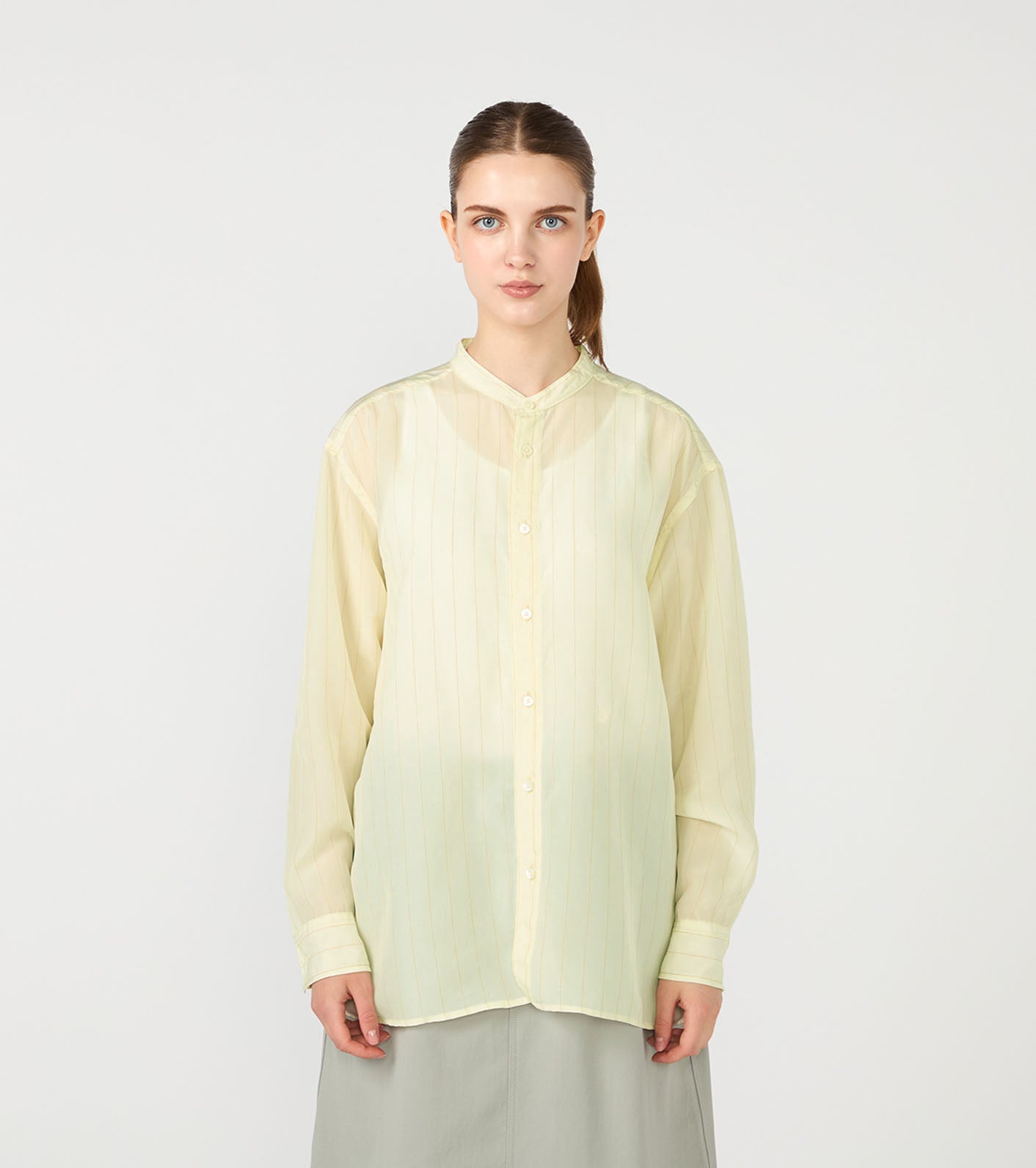 Band Collar Shirt