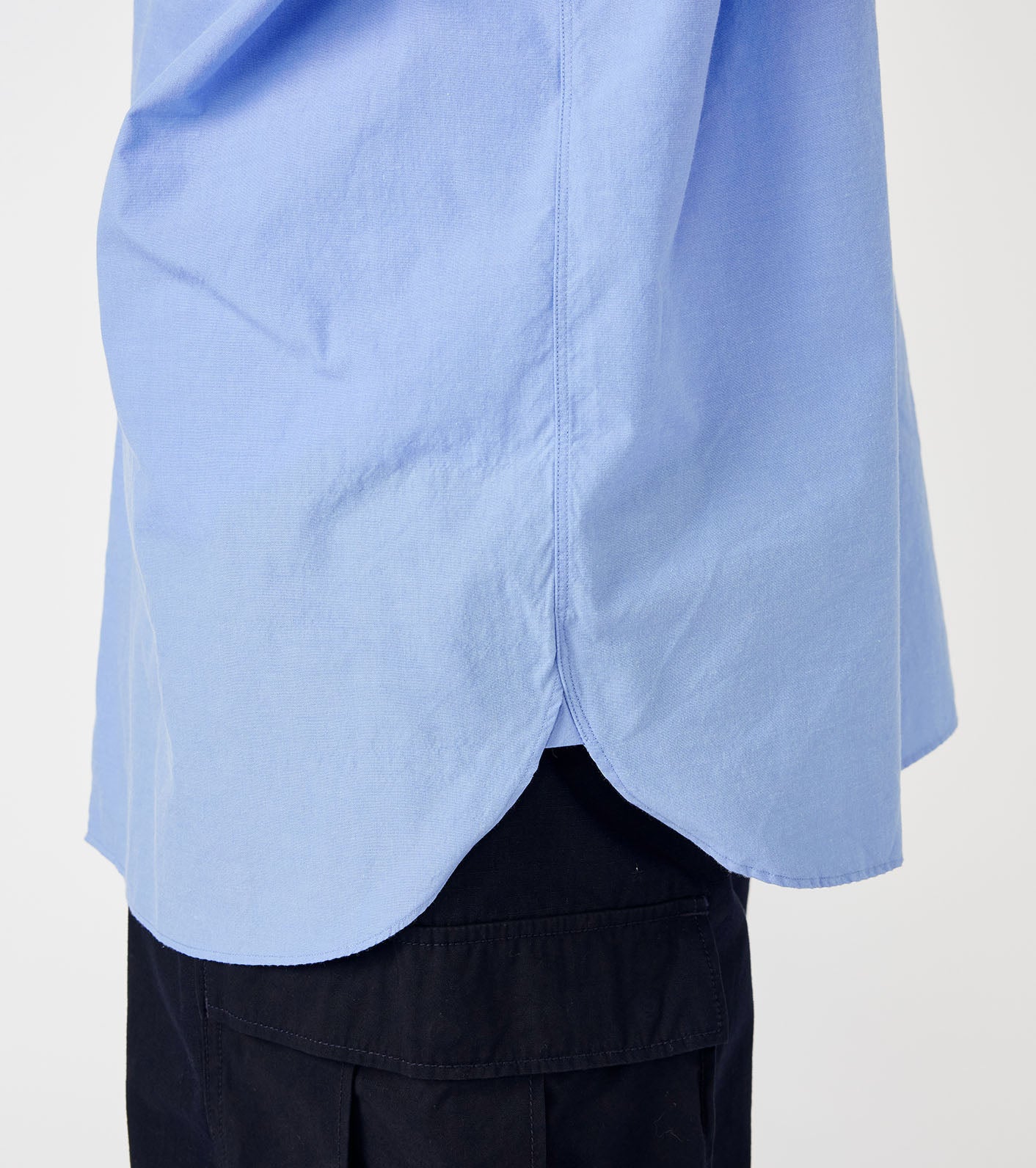 Band Collar Wind Shirt