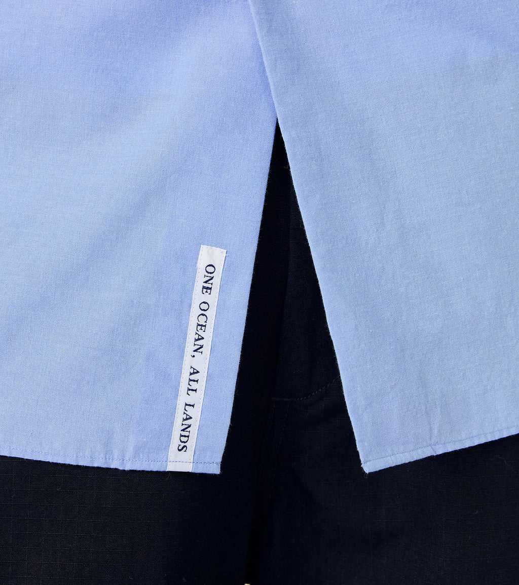 Band Collar Wind Shirt