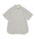 Regular Collar Wind S/S Shirt - H(Gray)