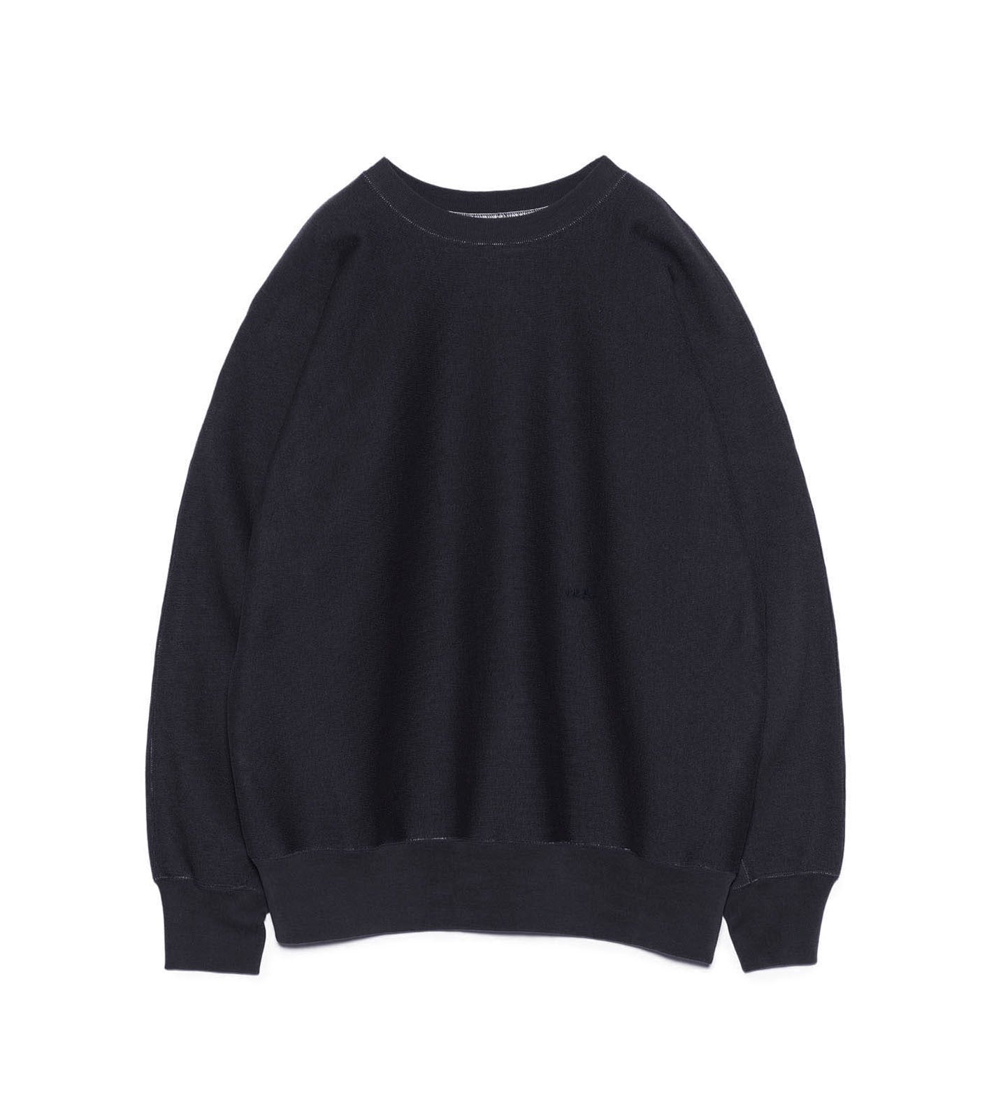 Crew Neck Sweat Shirt - N(Navy)