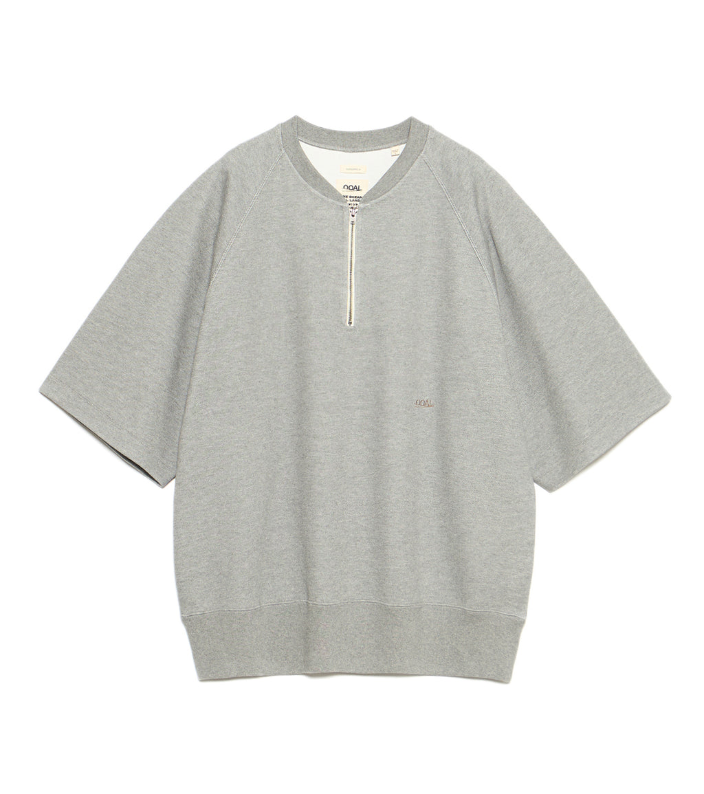 Half Zip Sweat - HG(Heather Gray)