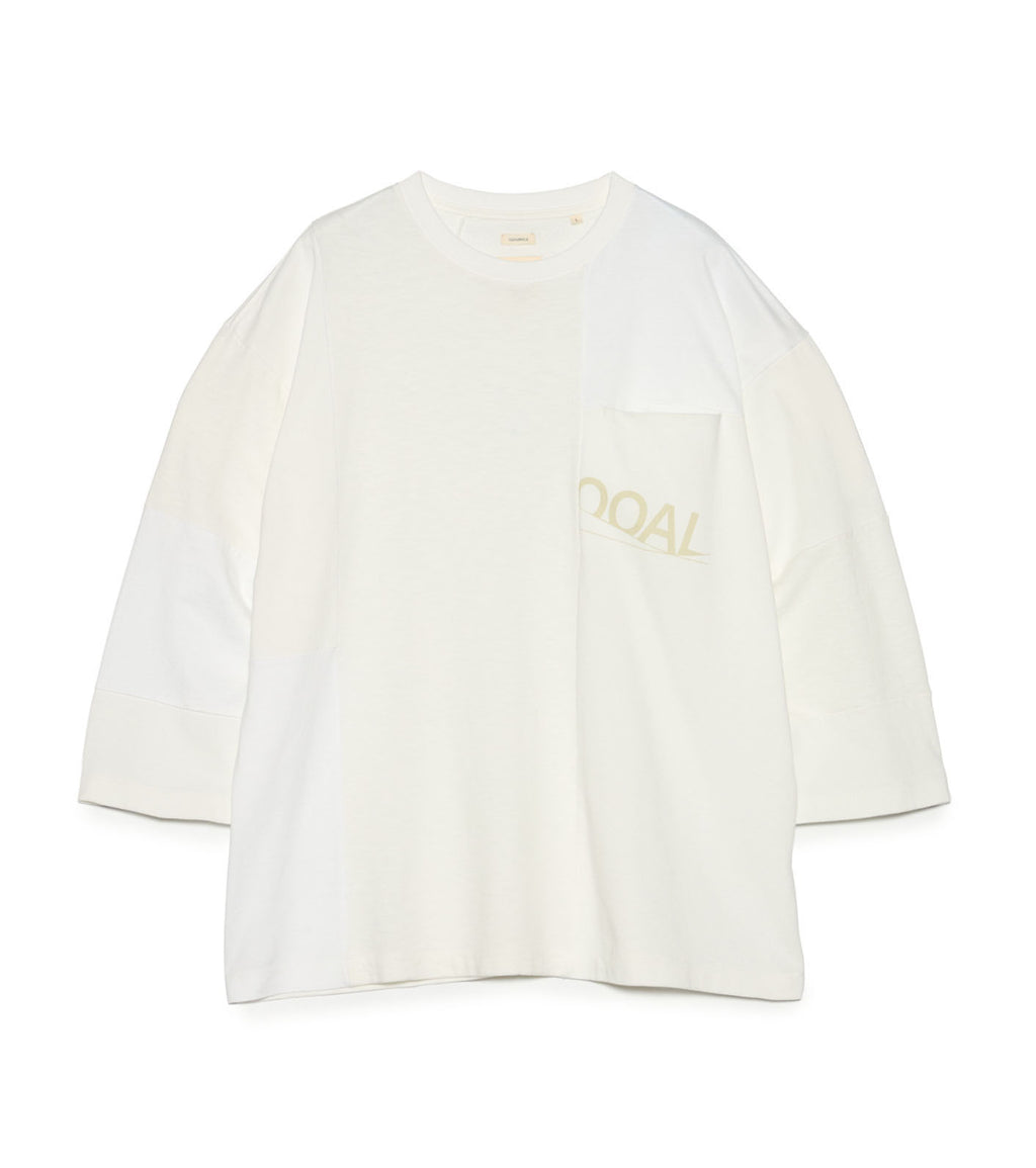 Patchwork Tee - OW(Off White)