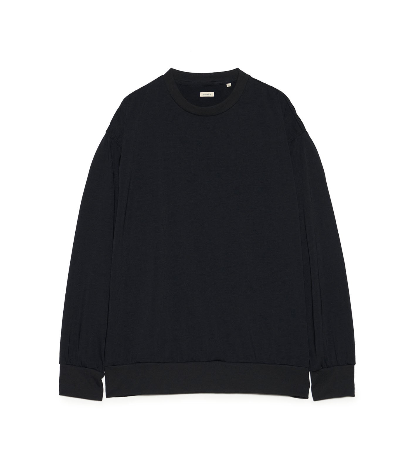 Polyester Jersey L/S Tee - K(Black)