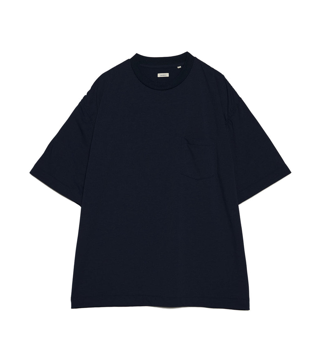 Polyester Jersey Pocket Tee - DN(Dark Navy)