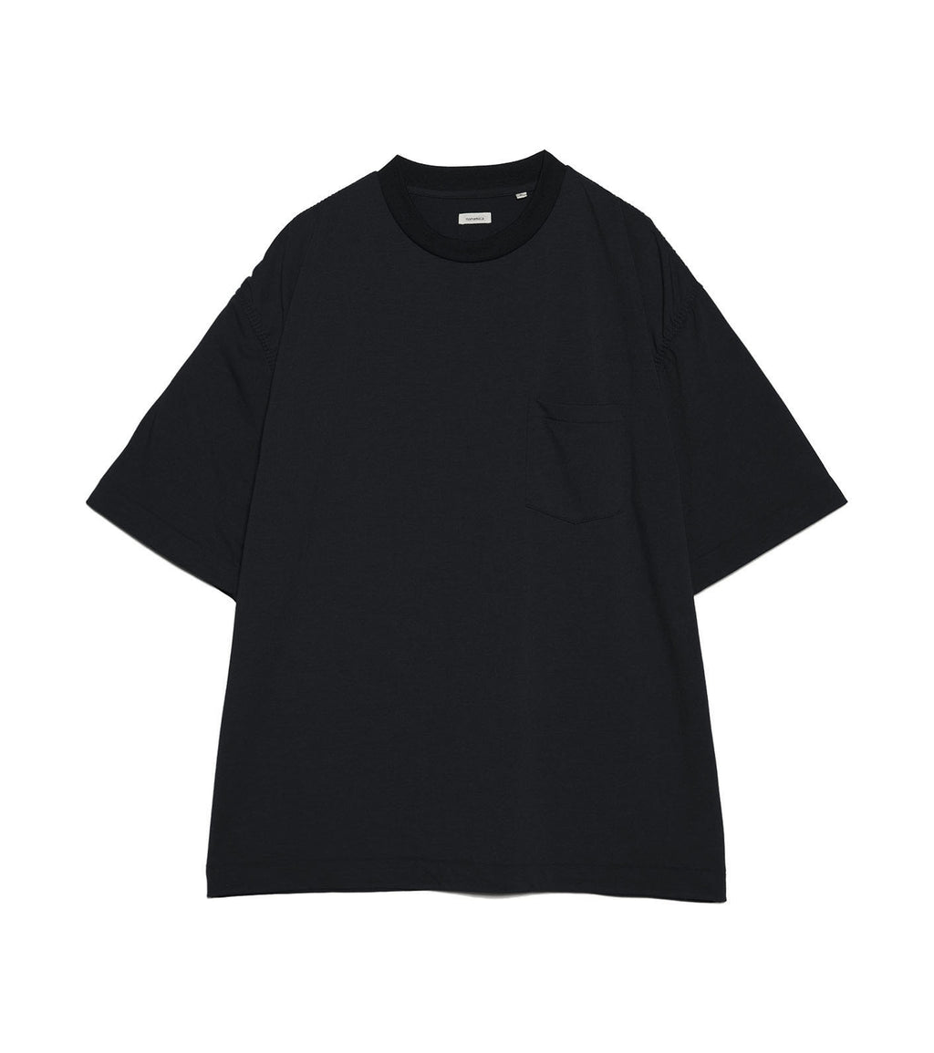 Polyester Jersey Pocket Tee - K(Black)