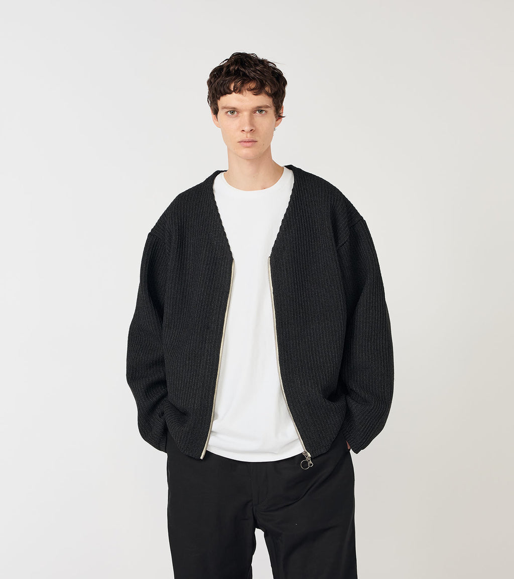5G Zip Cardigan