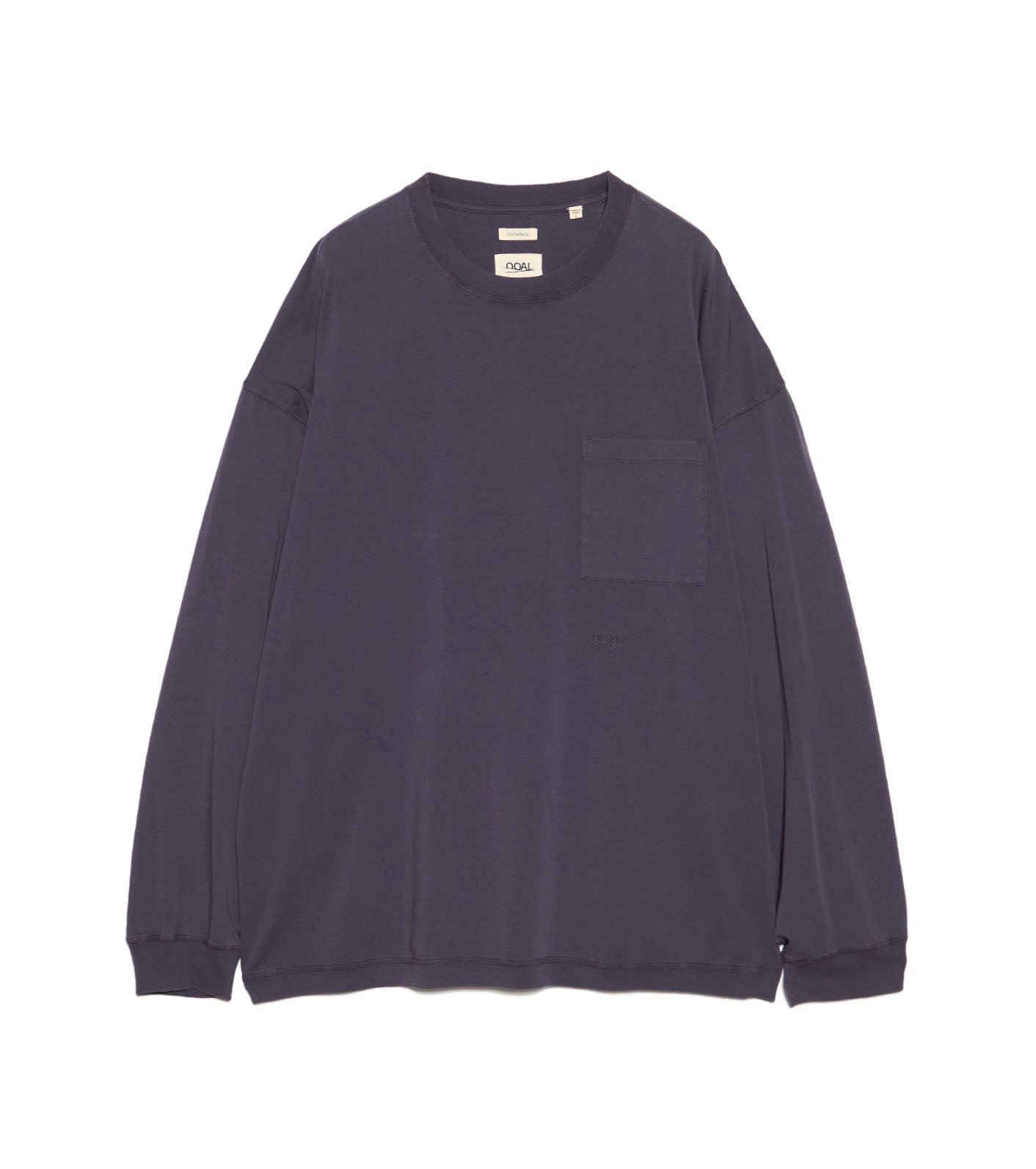 OOAL L/S Pocket Tee - VN(Vintage Navy)