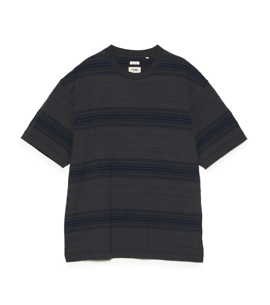 Stripe Tee - CH(Charcoal)