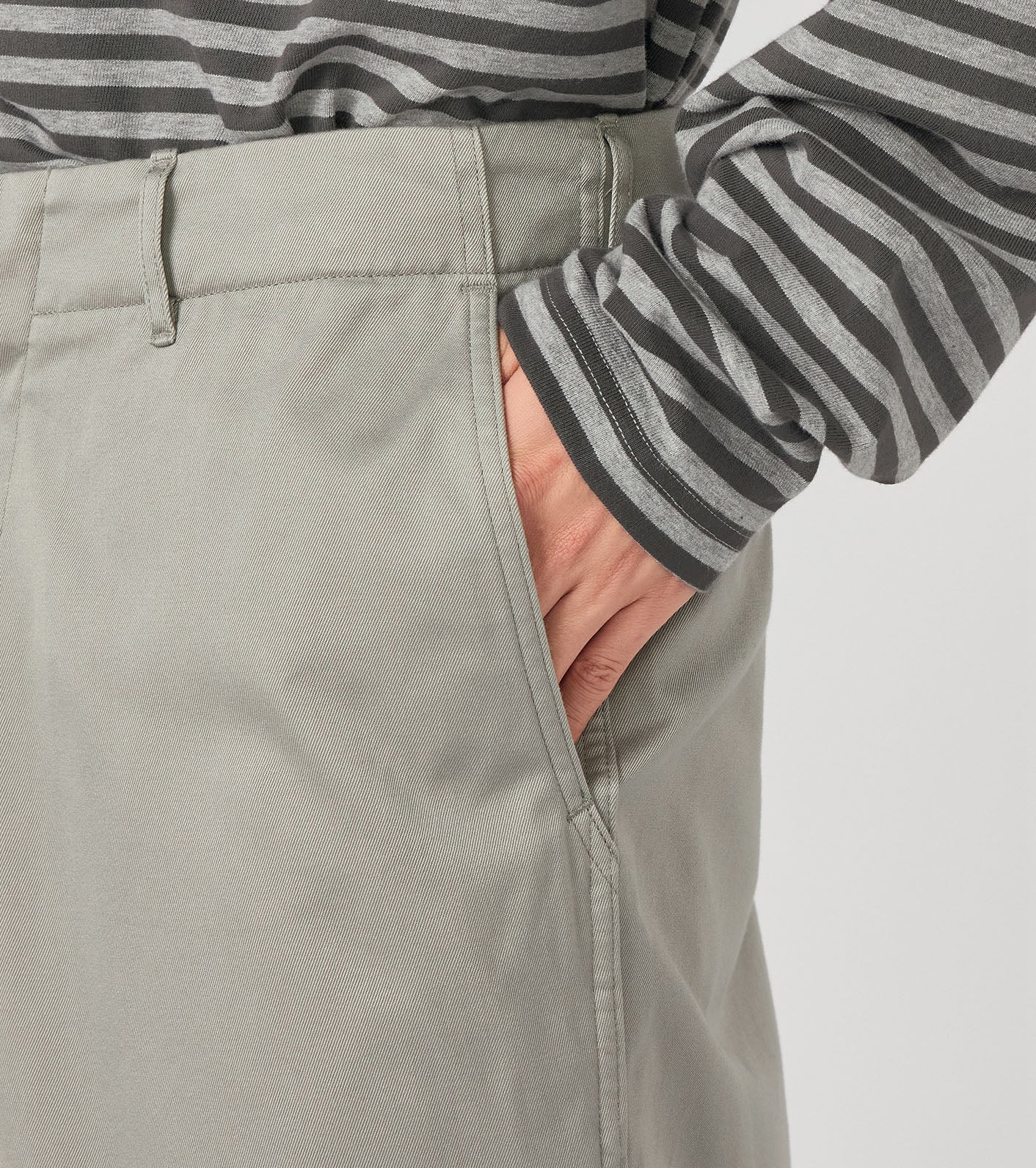 Wide Chino Pants