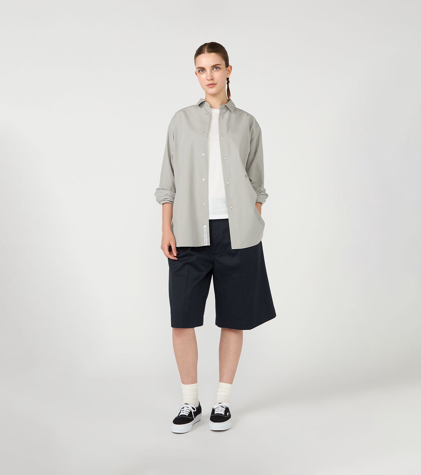 Double Pleated Chino Shorts