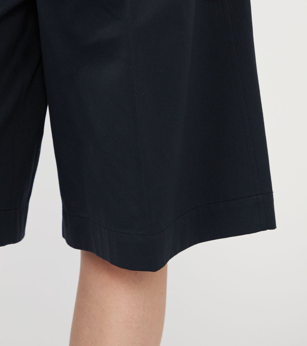 Double Pleated Chino Shorts