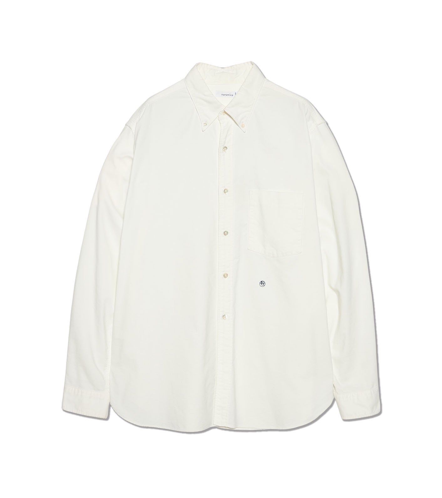 Button Down Wind Shirt - W(White)