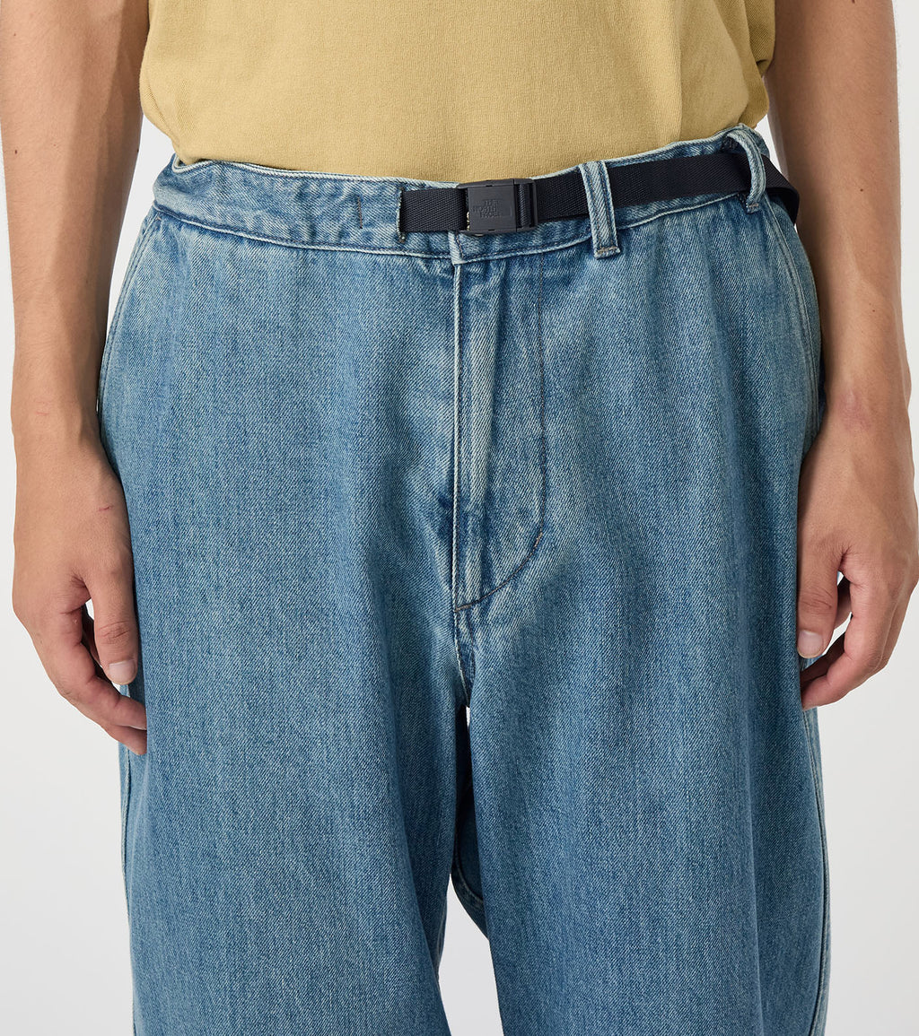 Denim Wide Tapered Field Pants