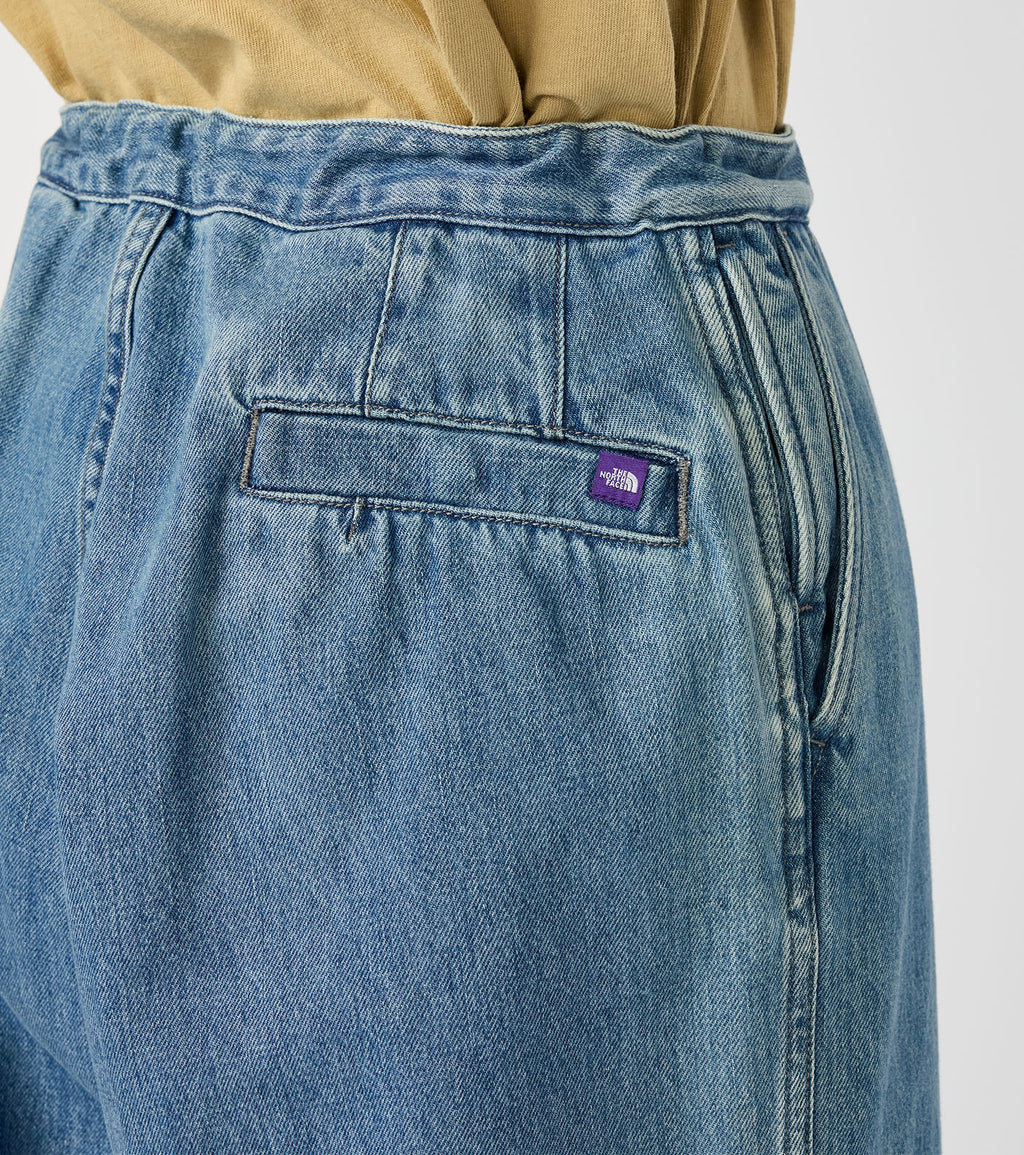 Denim Wide Tapered Field Pants