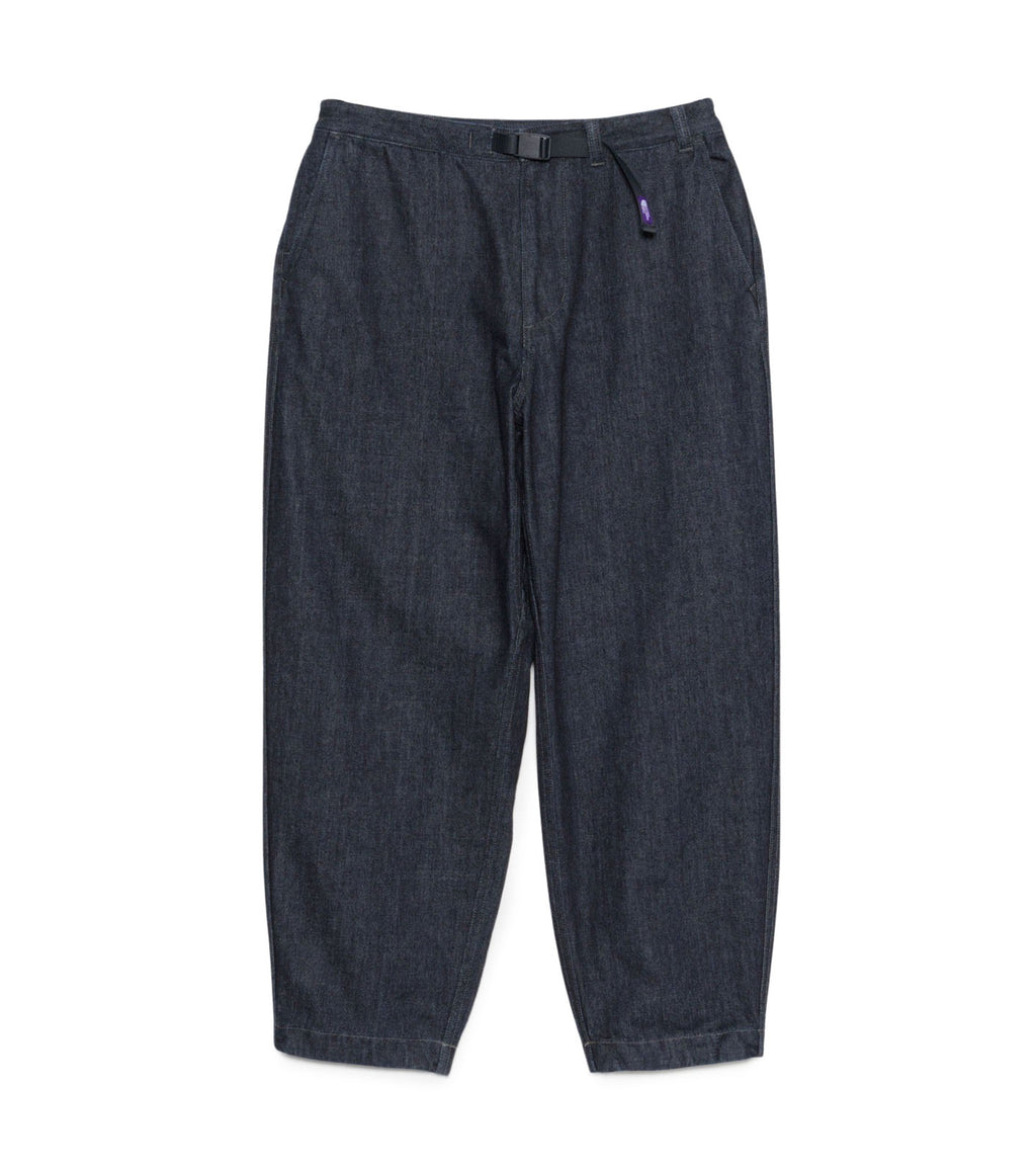 Denim Wide Tapered Field Pants - ID(Indigo)