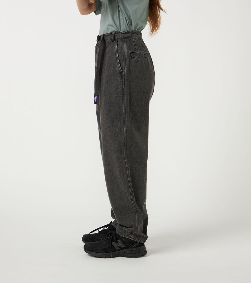 Denim Wide Tapered Field Pants