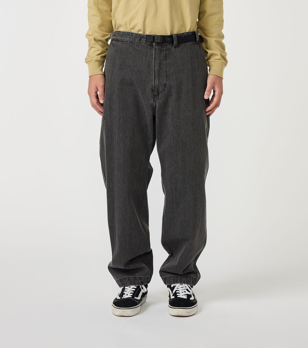 Denim Wide Tapered Field Pants