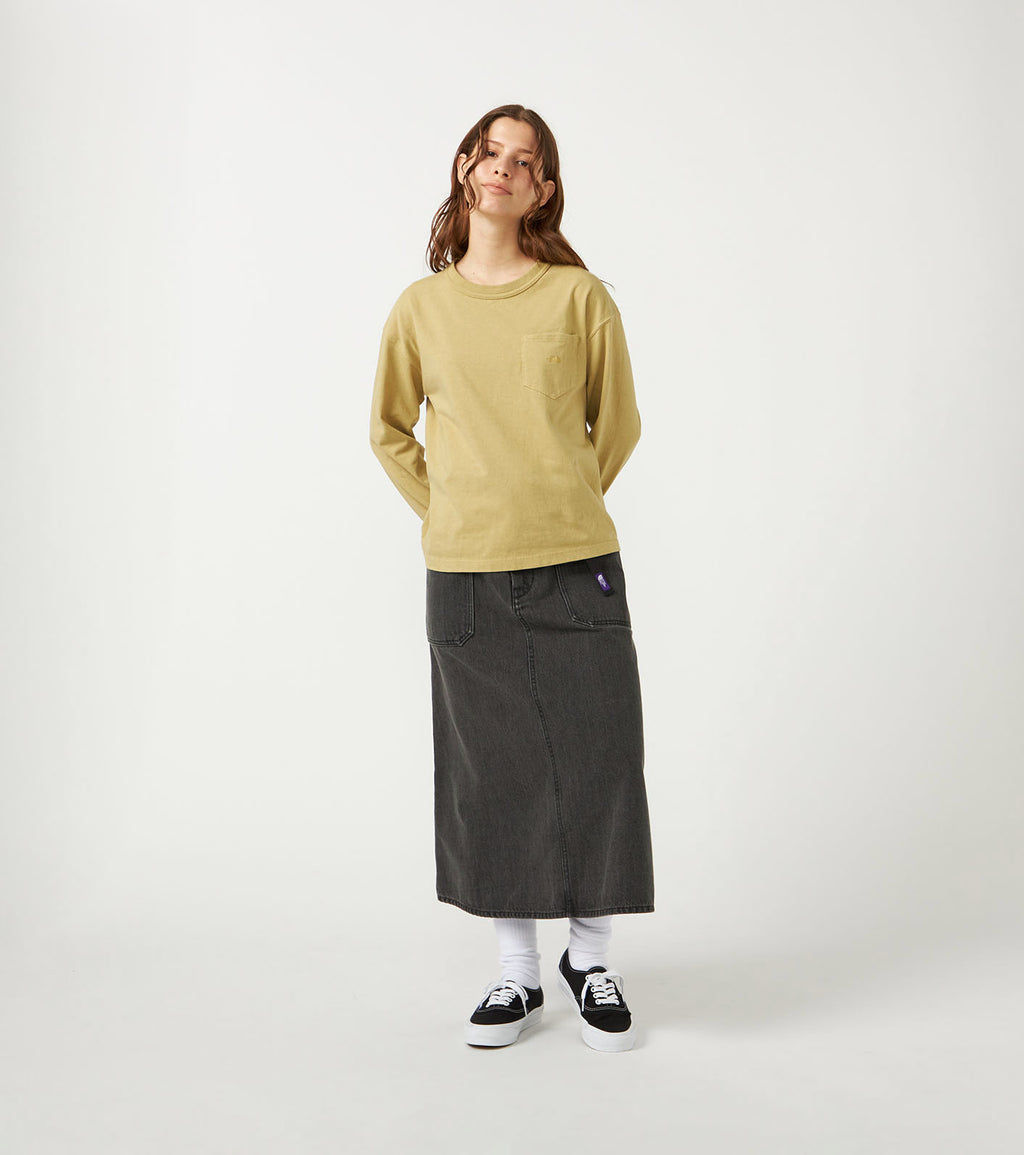Denim Field Skirt