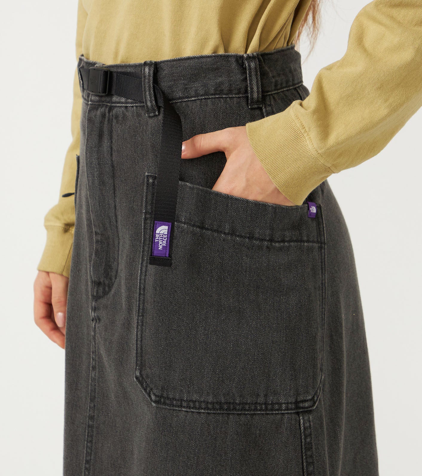 Denim Field Skirt